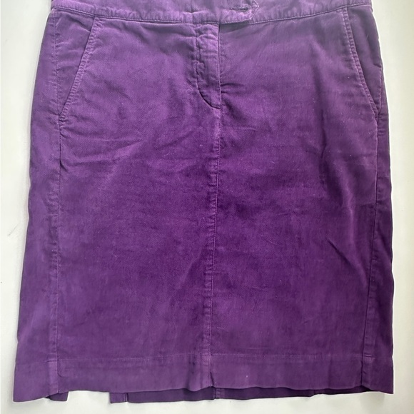 Hartford Rich Purple Pencil Skirt - Picture 1 of 4